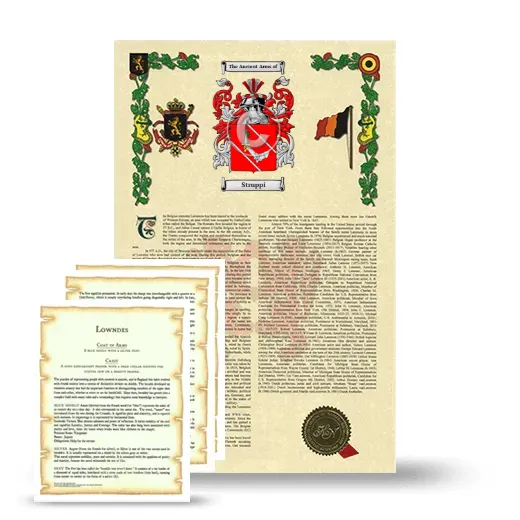 Struppi Armorial History and Symbolism package