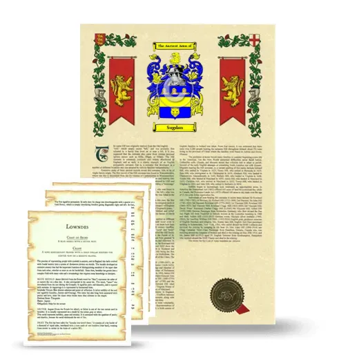 Sugdan Armorial History and Symbolism package