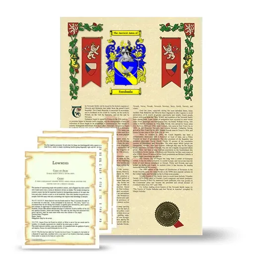 Swoboda Armorial History and Symbolism package