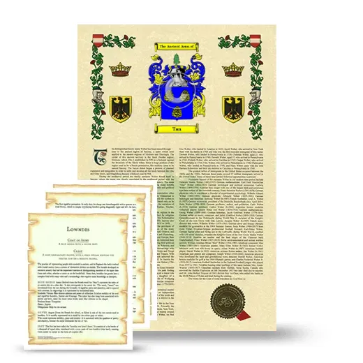Tan Armorial History and Symbolism package