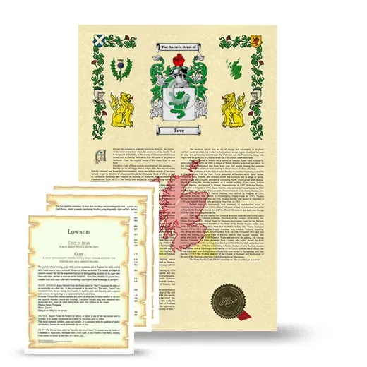 Teve Armorial History and Symbolism package