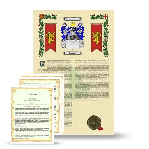 Thenner Armorial History and Symbolism package
