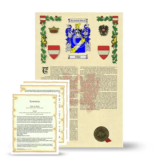 Tober Armorial History and Symbolism package