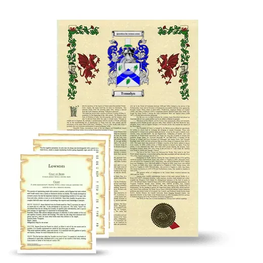 Tomalyn Armorial History and Symbolism package