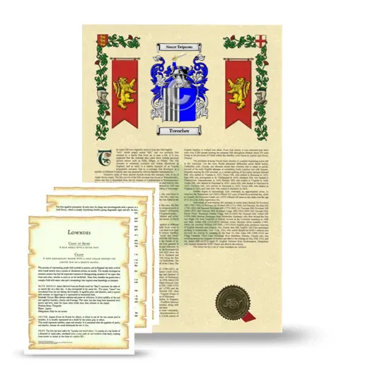 Trencher Armorial History and Symbolism package