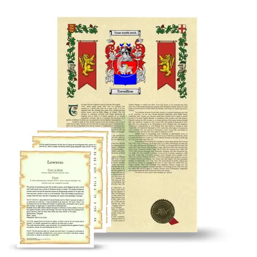 Trevallion Armorial History and Symbolism package