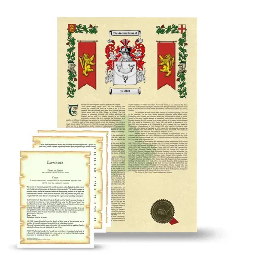 Triffitt Armorial History and Symbolism package