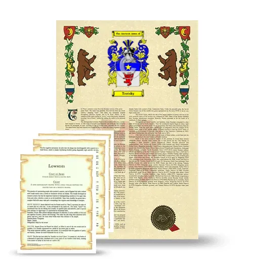 Trotsky Armorial History and Symbolism package