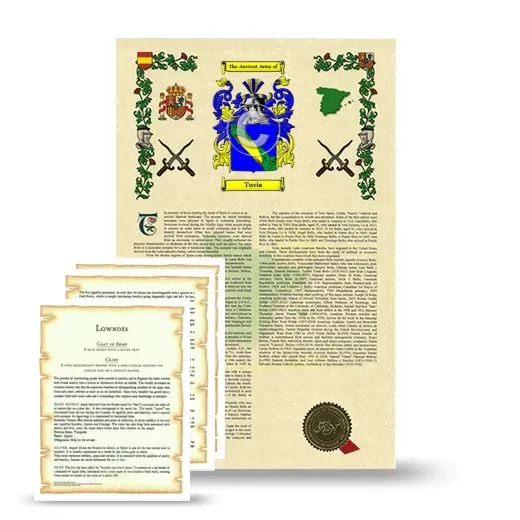 Tuvia Armorial History and Symbolism package