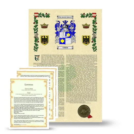 Uebele Armorial History and Symbolism package
