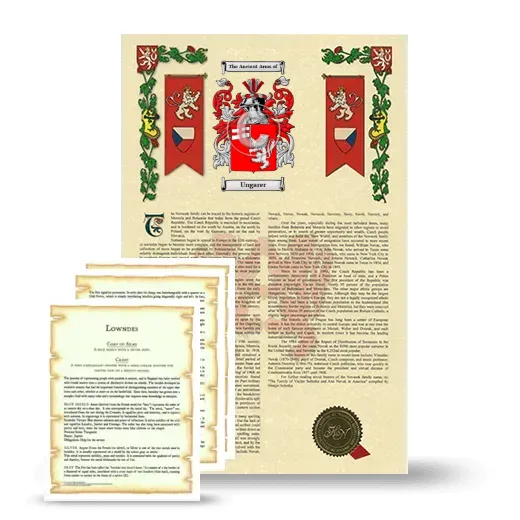 Ungarer Armorial History and Symbolism package