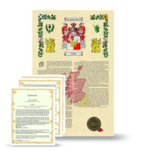 Usan Armorial History and Symbolism package