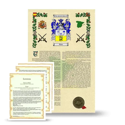 Varo Armorial History and Symbolism package