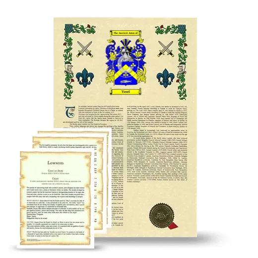 Verel Armorial History and Symbolism package