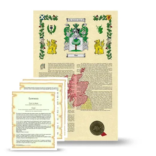 Vet Armorial History and Symbolism package
