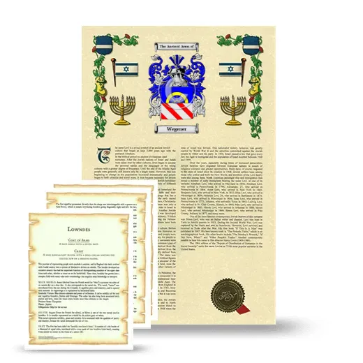 Wegener Armorial History and Symbolism package