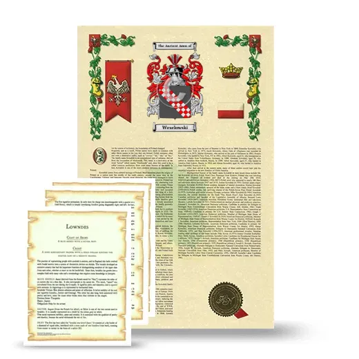 Weselowski Armorial History and Symbolism package