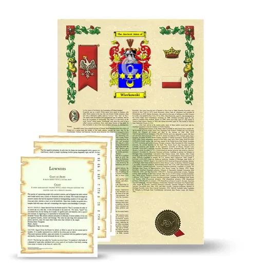 Wieckowski Armorial History and Symbolism package