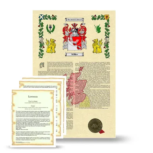 Willice Armorial History and Symbolism package