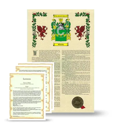 Winney Armorial History and Symbolism package
