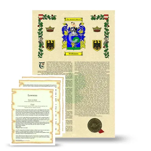 Woltmann Armorial History and Symbolism package