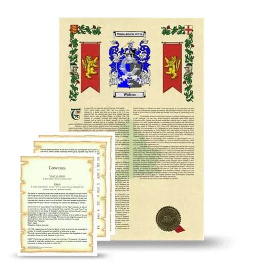 Wolton Armorial History and Symbolism package