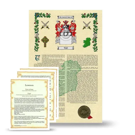 Yriel Armorial History and Symbolism package