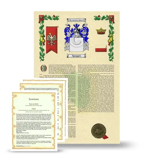 Zgraggen Armorial History and Symbolism package