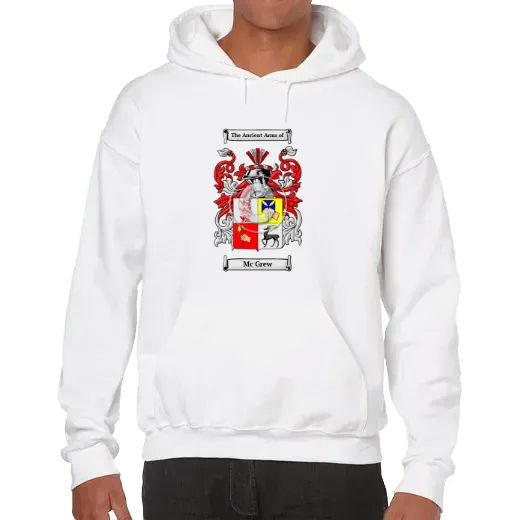 Mc Grew Unisex Coat of Arms Hooded Sweatshirt