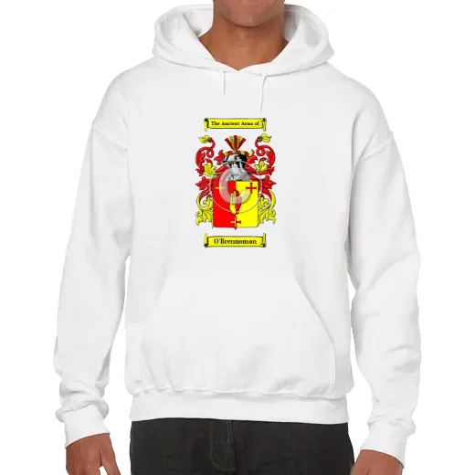 O'Brennaman Unisex Coat of Arms Hooded Sweatshirt