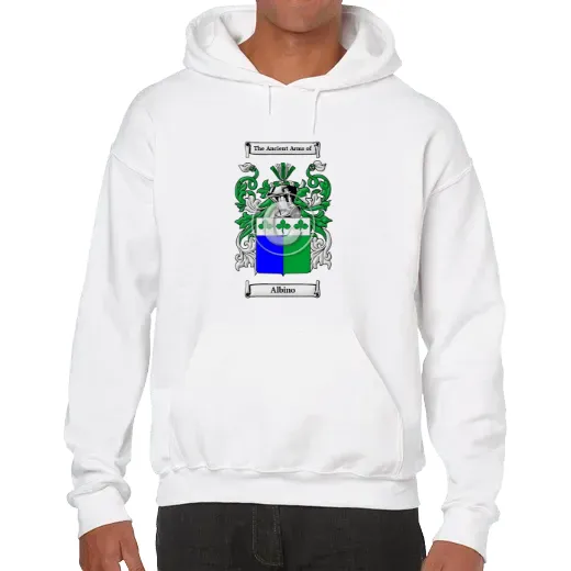 Albino Unisex Coat of Arms Hooded Sweatshirt