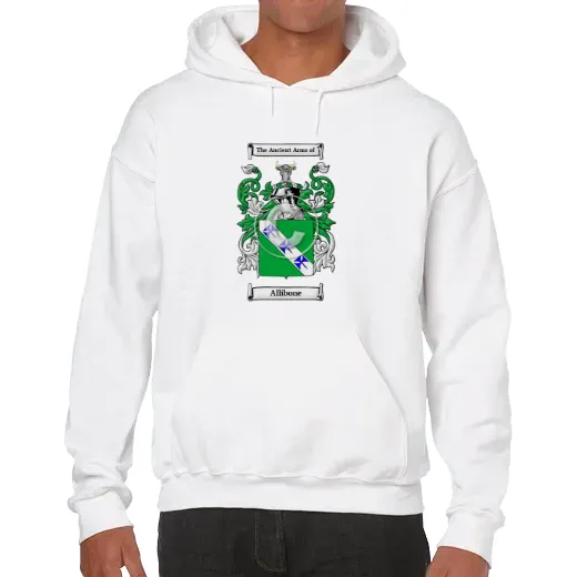 Allibone Unisex Coat of Arms Hooded Sweatshirt