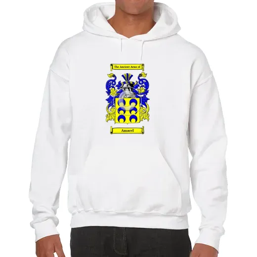 Amarel Unisex Coat of Arms Hooded Sweatshirt