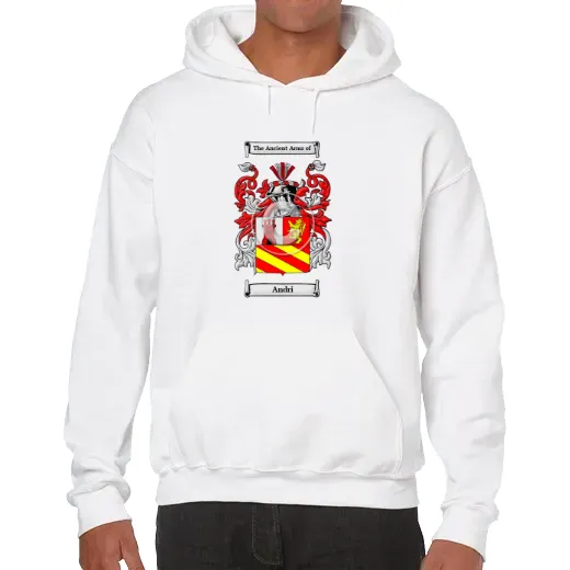 Andri Unisex Coat of Arms Hooded Sweatshirt