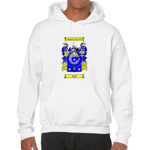 Aratt Unisex Coat of Arms Hooded Sweatshirt
