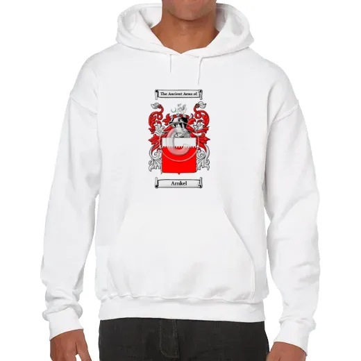 Arnkel Unisex Coat of Arms Hooded Sweatshirt