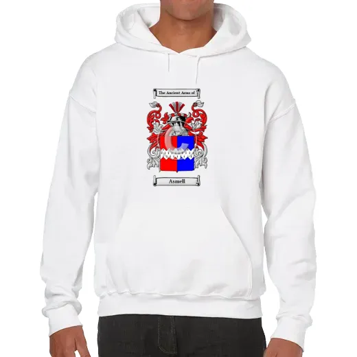 Asmell Unisex Coat of Arms Hooded Sweatshirt