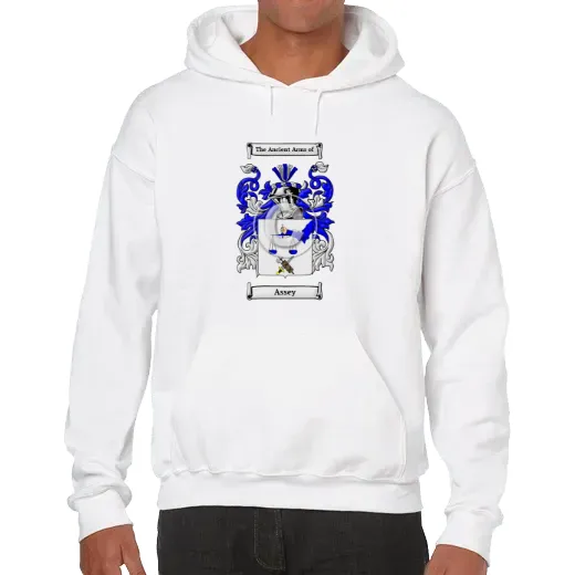 Assey Unisex Coat of Arms Hooded Sweatshirt