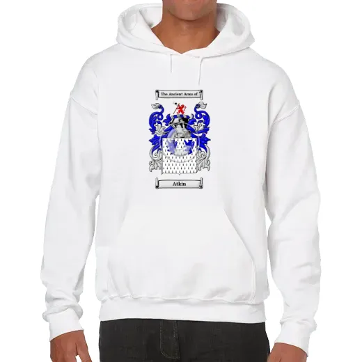 Atkin Unisex Coat of Arms Hooded Sweatshirt