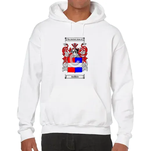 Audisio Unisex Coat of Arms Hooded Sweatshirt