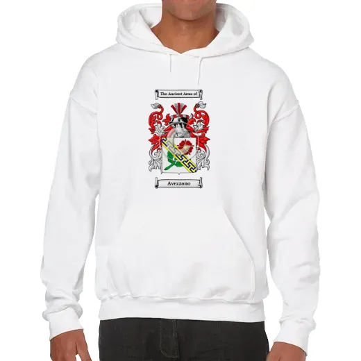 Avezzano Unisex Coat of Arms Hooded Sweatshirt