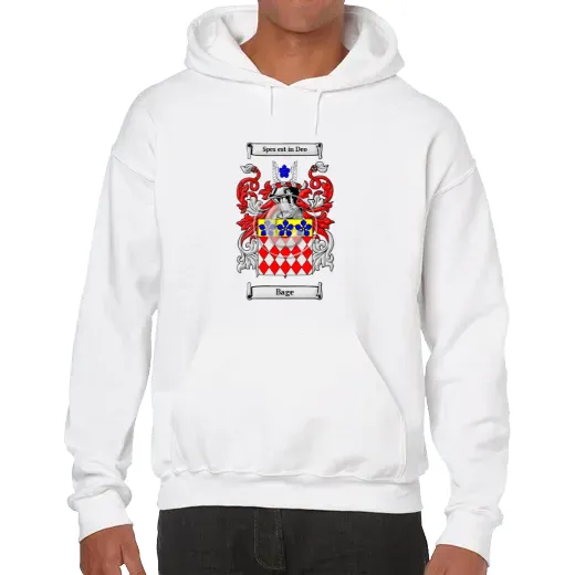 Bage Unisex Coat of Arms Hooded Sweatshirt