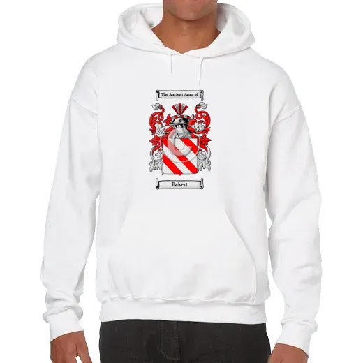 Bakert Unisex Coat of Arms Hooded Sweatshirt
