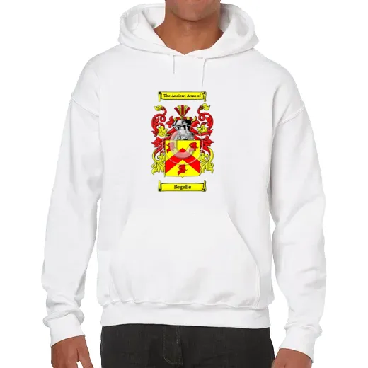 Begelle Unisex Coat of Arms Hooded Sweatshirt
