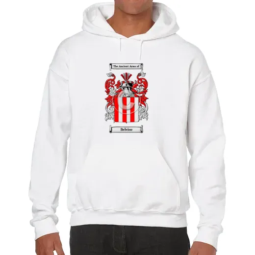 Belviso Unisex Coat of Arms Hooded Sweatshirt