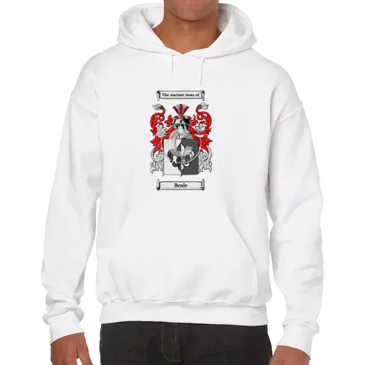 Benle Unisex Coat of Arms Hooded Sweatshirt