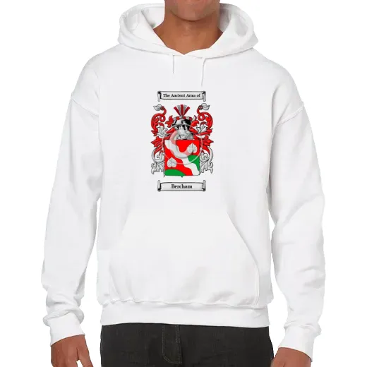 Bercham Unisex Coat of Arms Hooded Sweatshirt
