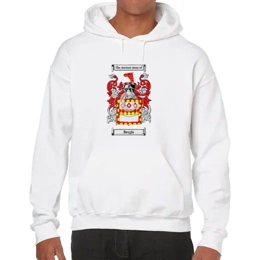 Bergis Unisex Coat of Arms Hooded Sweatshirt