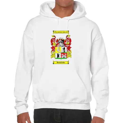 Bernrieder Unisex Coat of Arms Hooded Sweatshirt