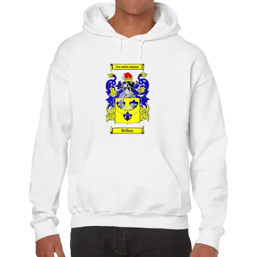 Bethan Unisex Coat of Arms Hooded Sweatshirt